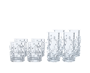 NACHTMANN Punk Bundle Verres à whisky + verres à long drink 