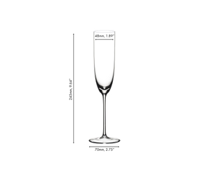 RIEDEL Sommeliers Champagnerflöte 