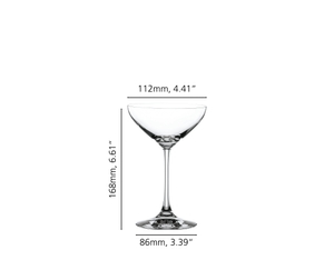 SPIEGELAU Special Glasses Dessert/Champagner Saucer 