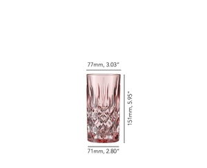 NACHTMANN Noblesse Longdrink Glas - Rosé 