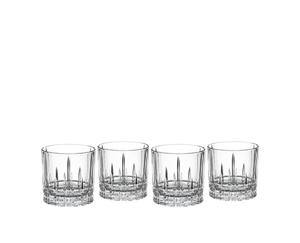 SPIEGELAU Perfect Serve Collection Negroni filled with a drink on a white background