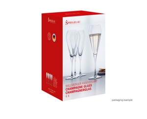 SPIEGELAU Willsberger Anniversary Champagne Flute in the packaging