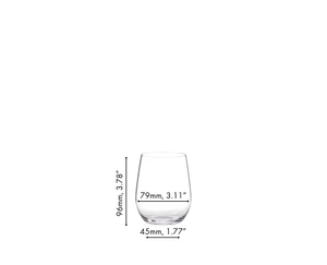 RIEDEL O Wine Tumbler Viognier/Chardonnay 