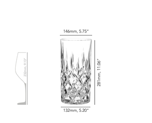 NACHTMANN Noblesse Vase / Hurricane Lamp - 28cm | 11.063in 