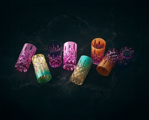 RIEDEL Laudon Highball - turquoise/yellow in the group
