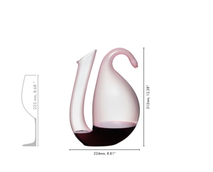 RIEDEL Ayam Decanter Rosa 