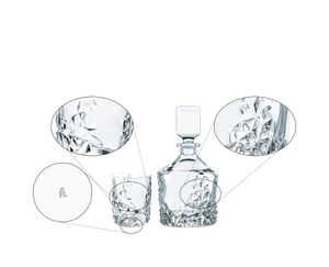 NACHTMANN Sculpture Set da whisky 