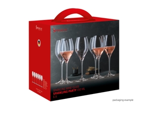 SPIEGELAU Special Glasses Copa de Champán Sparkling Party - 450ml en el embalaje