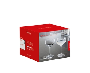 SPIEGELAU Perfect Serve Collection Coupette Glass in the packaging