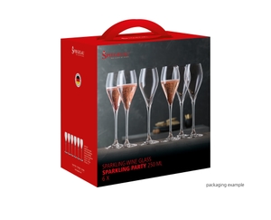 SPIEGELAU Special Glasses Champagnerglas Sparkling Party - 250ml in der Verpackung