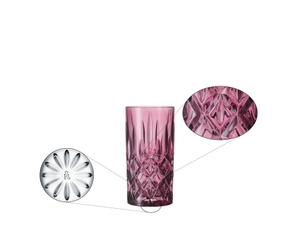 NACHTMANN Noblesse Long Drink Glass - berry 