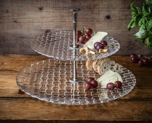 NACHTMANN Bossa Nova Two Tier Tray - large