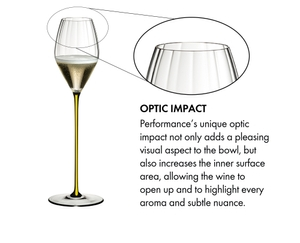 RIEDEL High Performance Champagnerglas - Gelb 