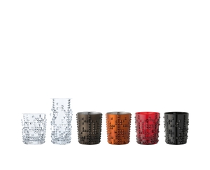 NACHTMANN Punk Bundle Whisky Tumblers + Longdrinkgläser 