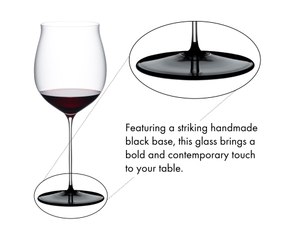 RIEDEL Fatto A Mano Black Tie Burgundy Grand Cru 