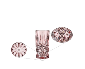 NACHTMANN Noblesse Long Drink/Combinado - rosa 