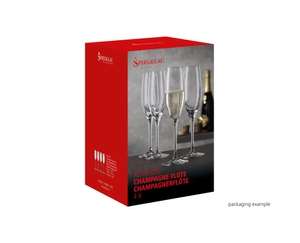 SPIEGELAU Authentis Champagne Flute in the packaging