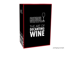 RIEDEL Amadeo Decanter - black/red/yellow in the packaging