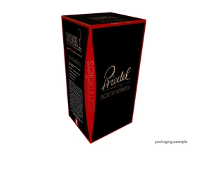 RIEDEL Sommeliers Black Tie Burgundy Grand Cru in the packaging