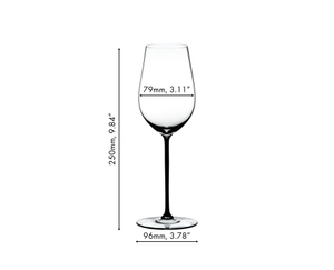 RIEDEL Fatto A Mano Riesling/Zinfandel - negro 