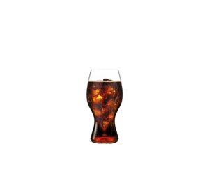 RIEDEL Rum & Coke Set filled with a drink on a white background