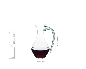 RIEDEL Fatto A Mano Cabernet Magnum Décanteur - menthe 