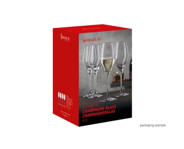 SPIEGELAU Authentis Champagnerglas in der Verpackung