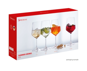 SPIEGELAU Special Glasses Summer Drinks in the packaging