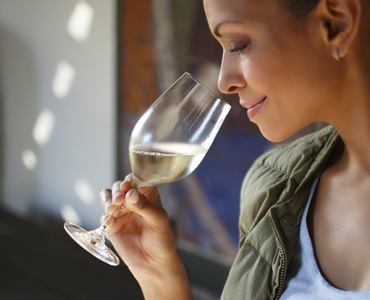 RIEDEL Vinum Riesling in use