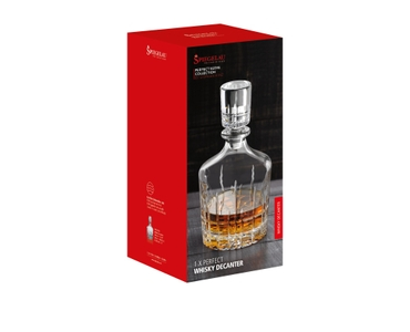 SPIEGELAU Perfect Serve Collection Whisky Dekanter in der Verpackung