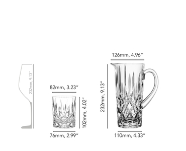 NACHTMANN Noblesse set di bicchieri con brocca 