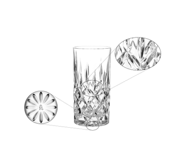 NACHTMANN Noblesse Vase / Hurricane Lamp - 28cm | 11.063in 