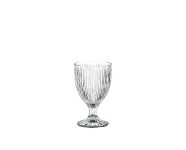 RIEDEL Tumbler Collection Fire All Purpose Glass filled with a drink on a white background
