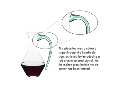 RIEDEL Fatto A Mano Cabernet Magnum Décanteur - menthe 