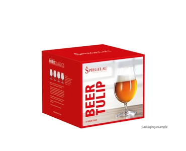 SPIEGELAU Beer Classics Beer Tulip in the packaging