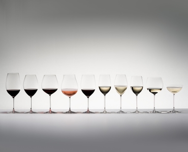 RIEDEL Veritas Riesling/Zinfandel + Mosel Decanter 