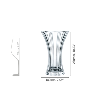 NACHTMANN Saphir Vase - 27cm | 10.625in