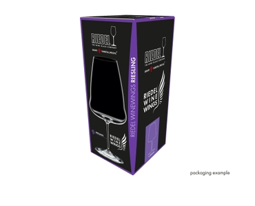 RIEDEL Winewings Riesling in the packaging