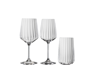 SPIEGELAU Lifestyle Bundle Wine and Long Drink Glasses 