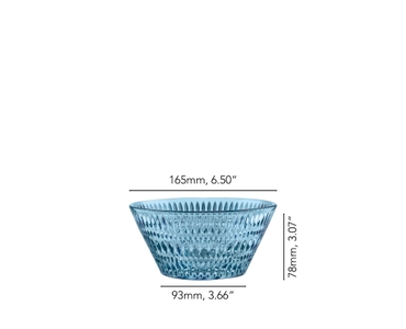 NACHTMANN Ethno Bowl 16,5cm | 6.496in - vintage blue 