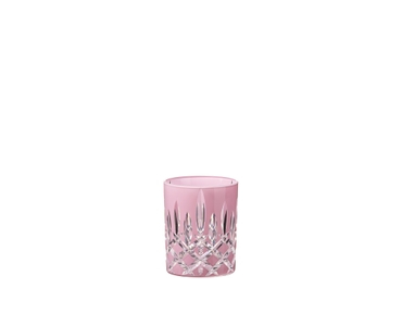 A RIEDEL Laudon Rose glass on a transparent background. 
