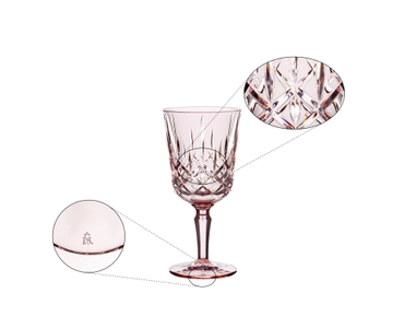 NACHTMANN Noblesse Cocktail/Wine Glass - rosé 