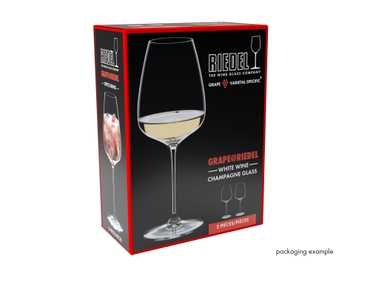 GRAPE@RIEDEL bicchiere da vino bianco/ Champagne/Spritz Drinks nella confezione