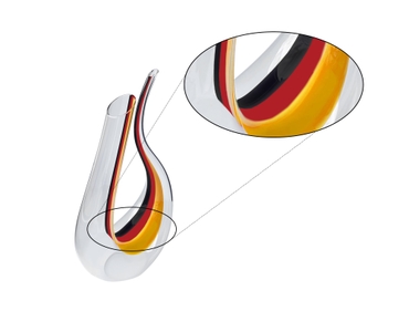 RIEDEL Amadeo Decanter – nero/rosso/giallo 