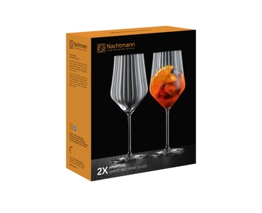 NACHTMANN Aperitivo Spritz Glass in the packaging