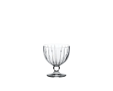 RIEDEL Sunshine Coupette filled with a drink on a white background