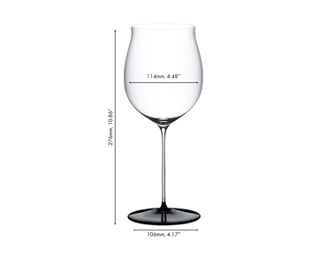 RIEDEL Fatto A Mano Black Tie Burgundy Grand Cru 