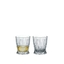 RIEDEL Tumbler Collection Fire Whisky filled with a drink on a white background