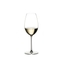 RIEDEL Veritas Sauvignon Blanc filled with a drink on a white background