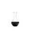 RIEDEL Syrah Decanter filled with a drink on a white background